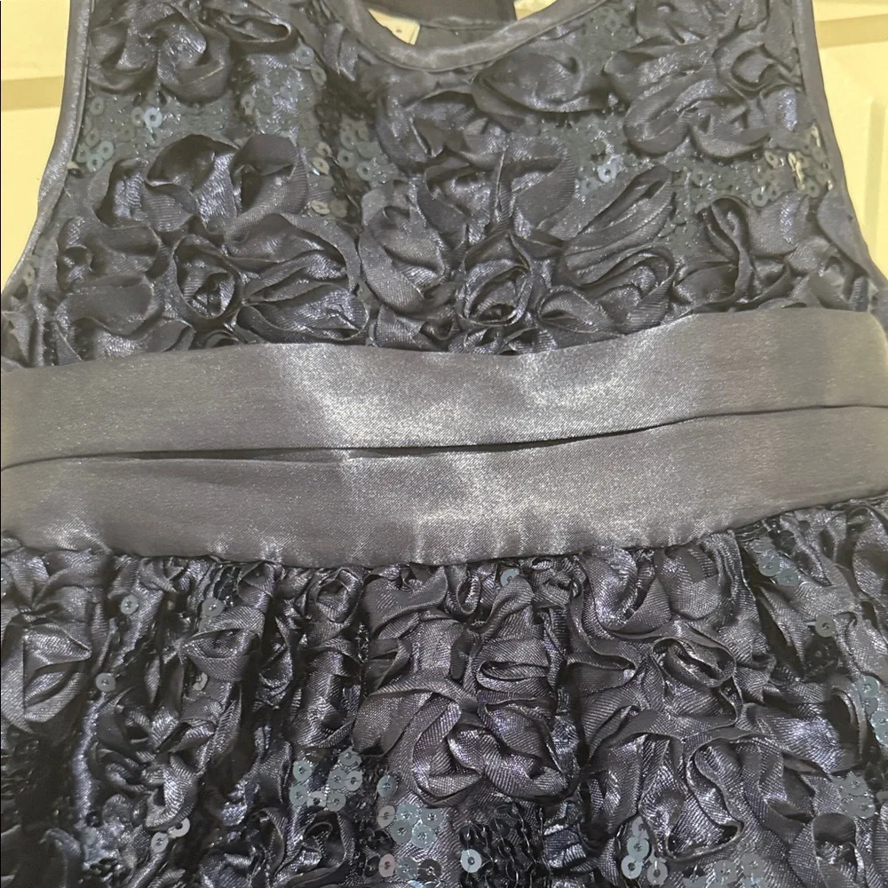 Blueberi Boulevard Midnight Blue Floral Dress - Picture 7 of 7
